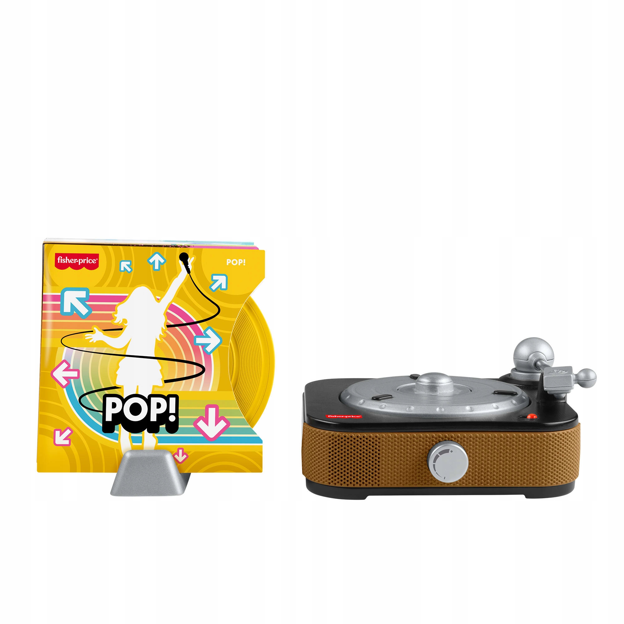 Interaktívna hračka pre batoľatá Fisher-Price s otočným tanierom (POL)